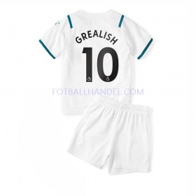 Barn Fotballdrakter Manchester City Jack Grealish 10 Borte 2021-22 Kortermet